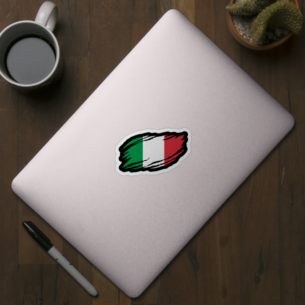 italy flag by s4rt4